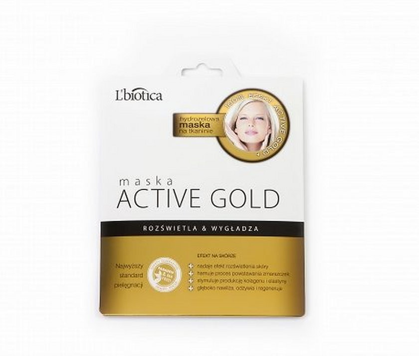 Maska Active Gold do twarzy