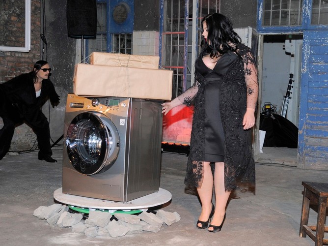 Wielkie pranie z LG - pokaz Pre Collection 2012 Gosi Baczyńskiej.