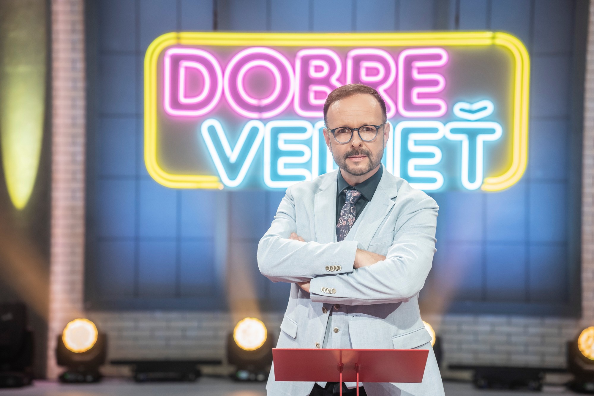 Šou Dobre vedieť na TV JOJ - Rasťo Sokol.