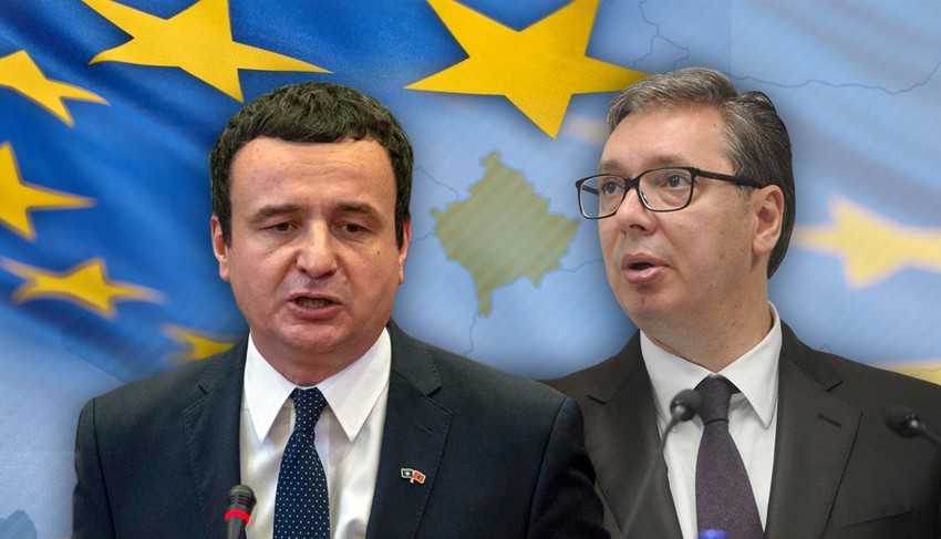 Aleksandar Vučić i Aljbin Kurti