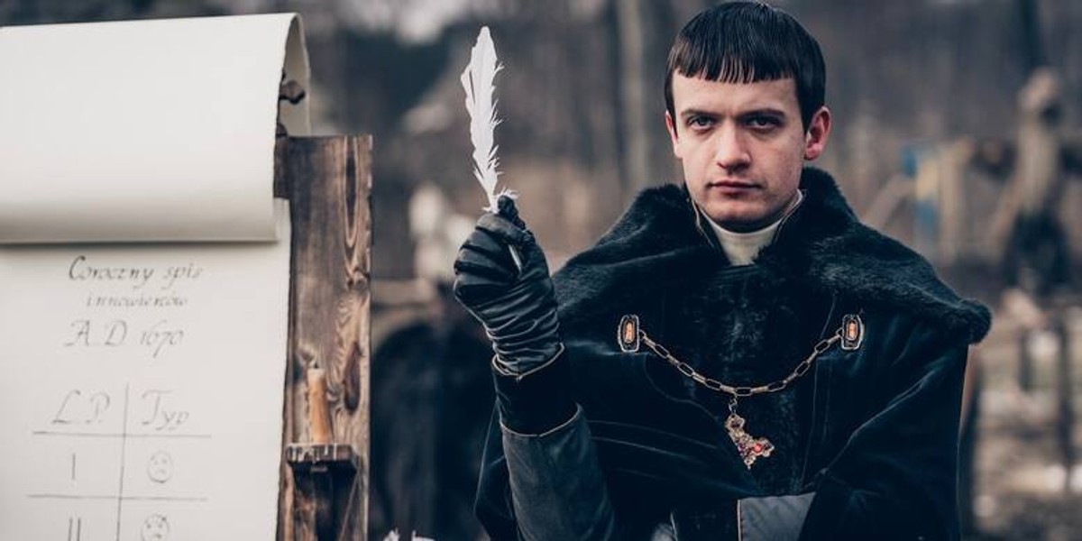 Michał Sikorki gra syna Jana Pawła w serialu "1670"(fot. Robert Pałka/ Netflix)