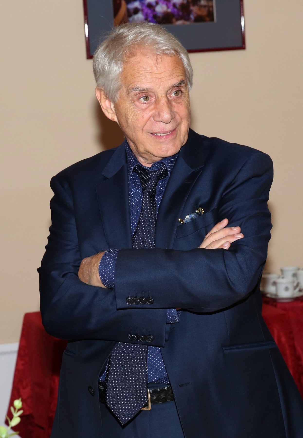 Český spevák a herec Josef Laufer.