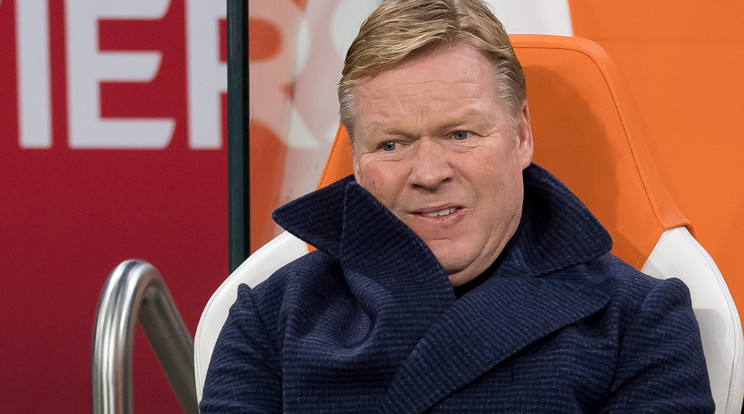 Ronald Koeman már jobban van. /Fotó: Getty Images