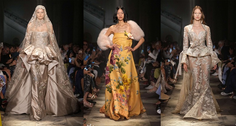 Elie Saab -  Rozprávka plná cukríkových snov.