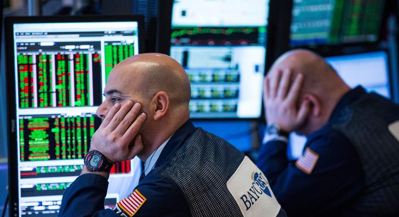 NYSE traders.Andrew Burton/Getty Images