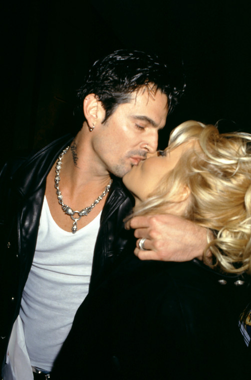 Tommy Lee i Pamela Anderson w 1995 r.
