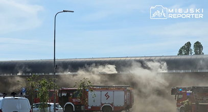 Pożar w centrum handlowym pod Warszawą. Ewakuowano 250 osób!