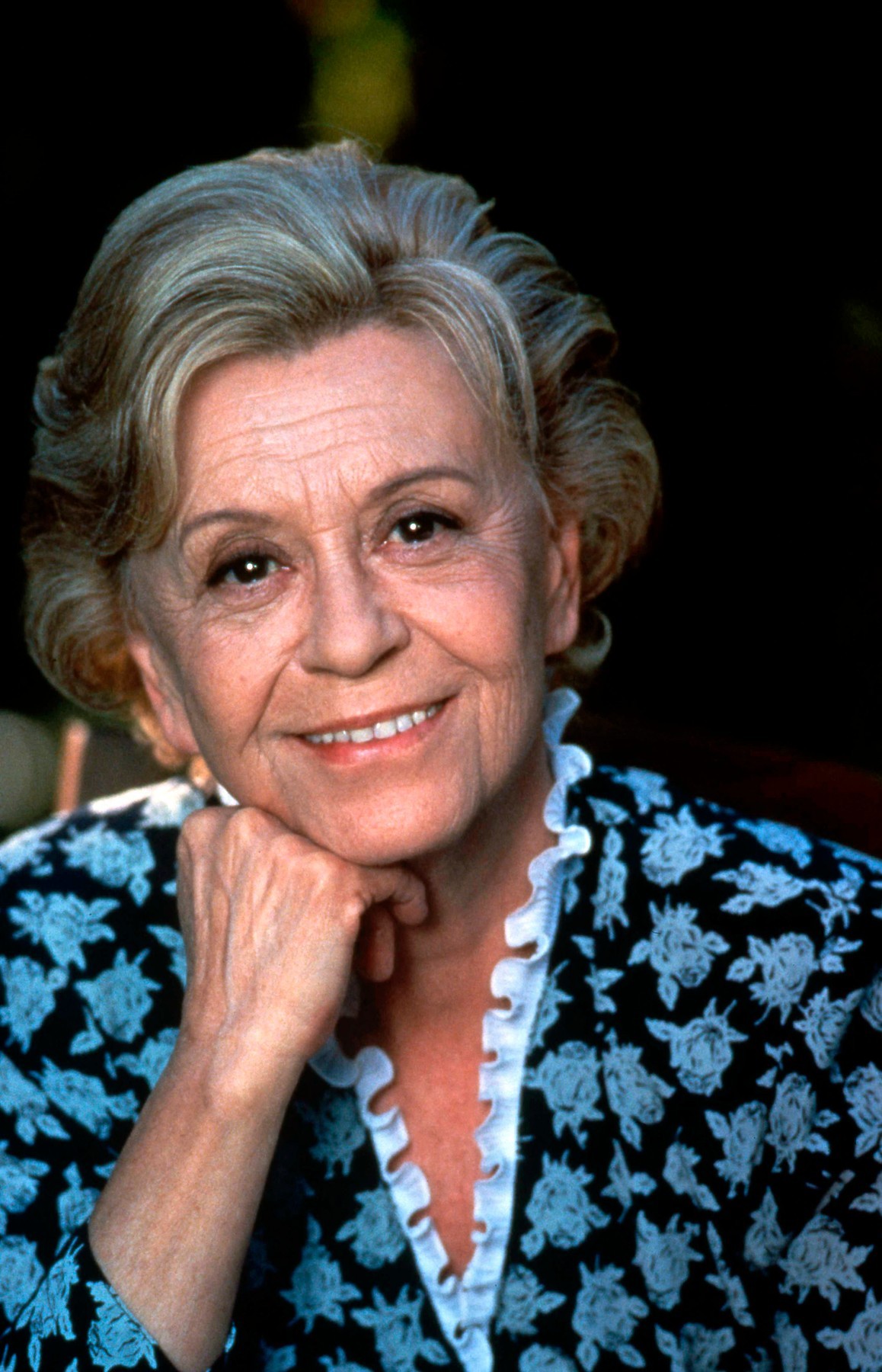 Talianska herečka Giulietta Masina.