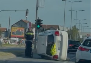 Saobraćajna nesreća kod Najlon pijace