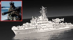 Trafiony i wyłączony z gry! Specjalsi Ukrainy uderzyli na morzu