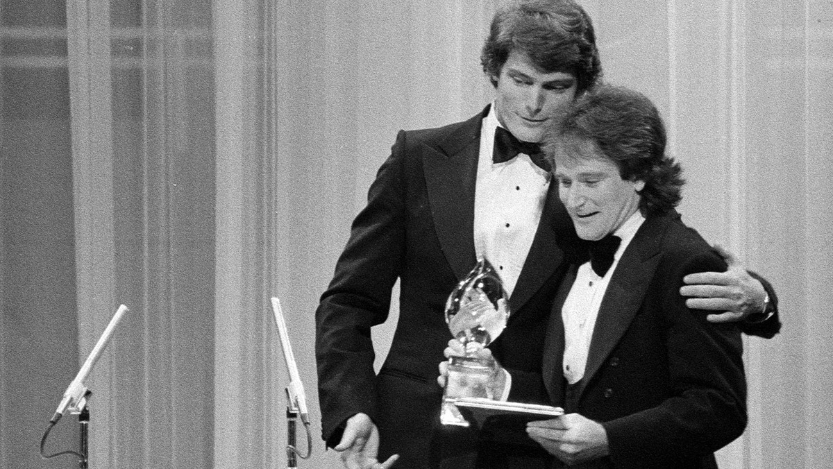 Christopher Reeve i Robin Williams w 1979 roku