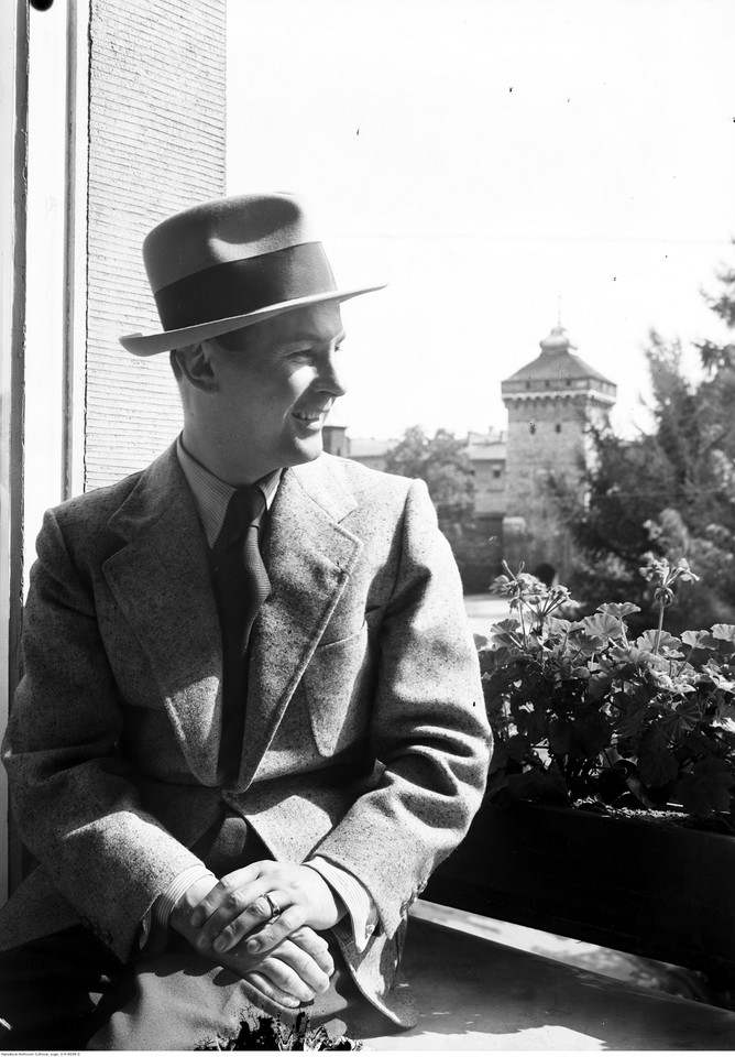 Jan Kiepura w Krakowie w 1935 r.