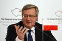 Bronisław Komorowski oficjalnie kandydatem na prezydenta Polski