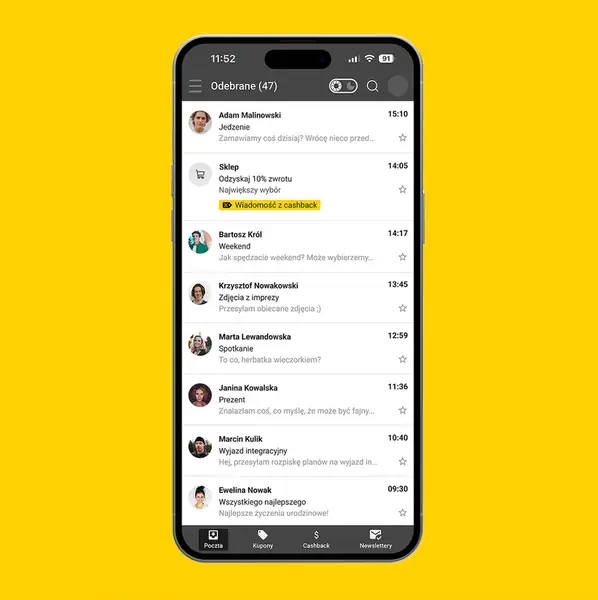 Onet Poczta ułatwia i porządkuje wiadomości związane z internetowymi zakupami, pozwalając użytkownikom oszczędzać