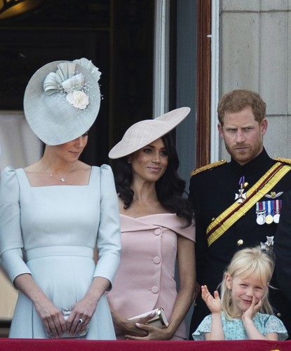 Księżna Catheine, księżna Meghan i książę Harry