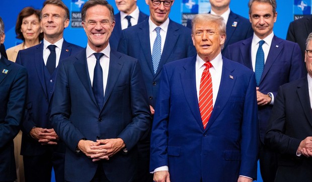 Mark Rute, Donald Tramp i drugi lideri NATO na samitu u Hagu 26. juna