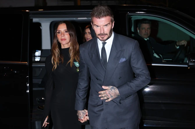 Viktorija i Dejvid Bekam