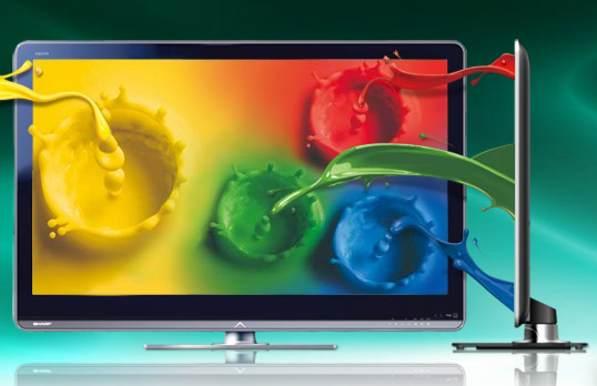 Wyświetlacz LCD firmy Sharp typu Quadpixel, czyli z czterema kolorami subpikseli (źródło: Sharp)