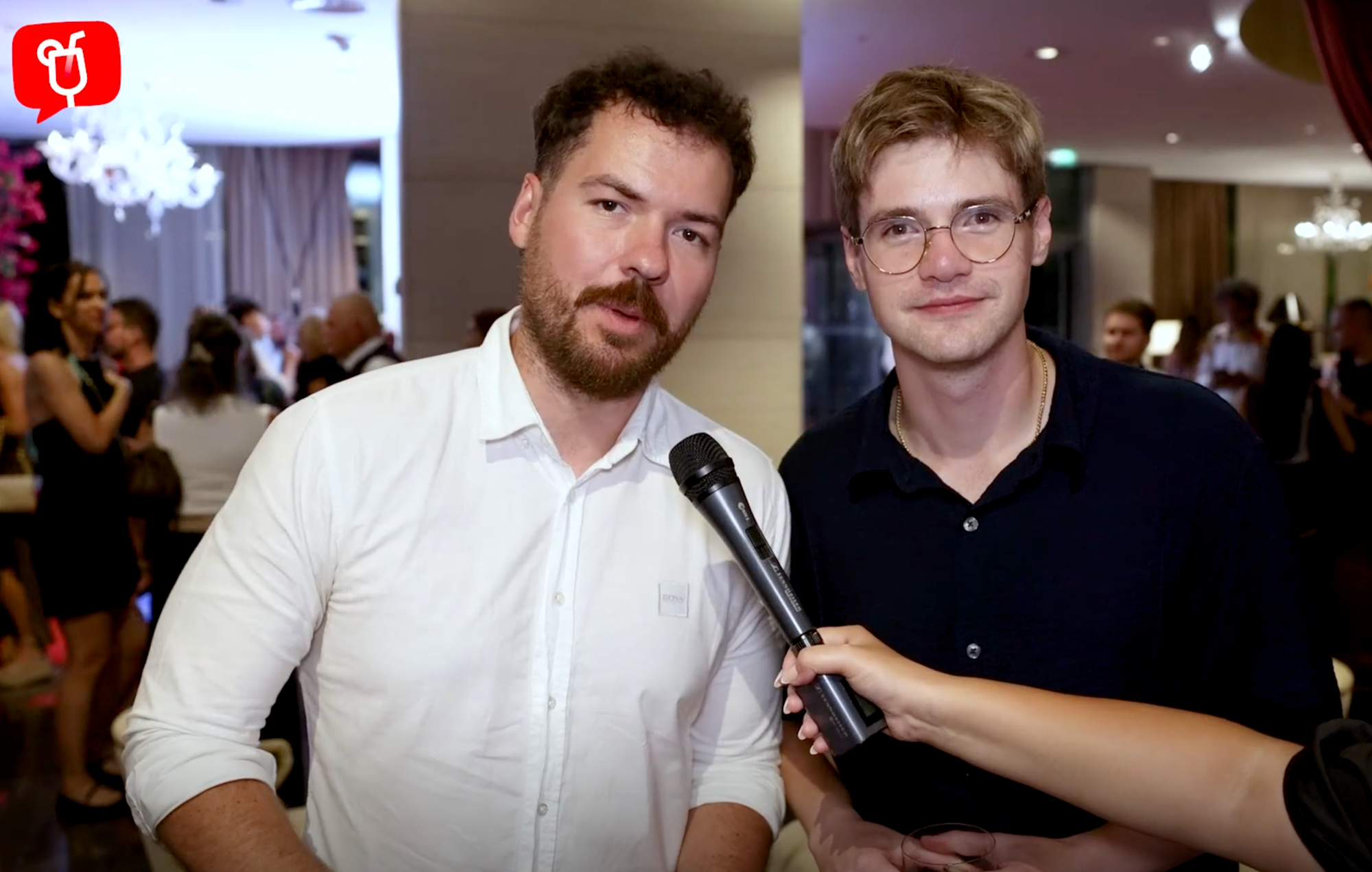 Karol Grilling a Peter Husár na párty TV JOJ.