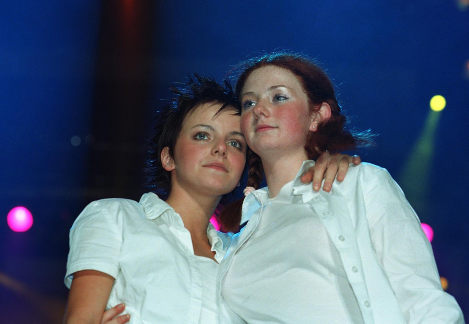 t.A.T.u. na koncercie w Warszawie w 2002 r.