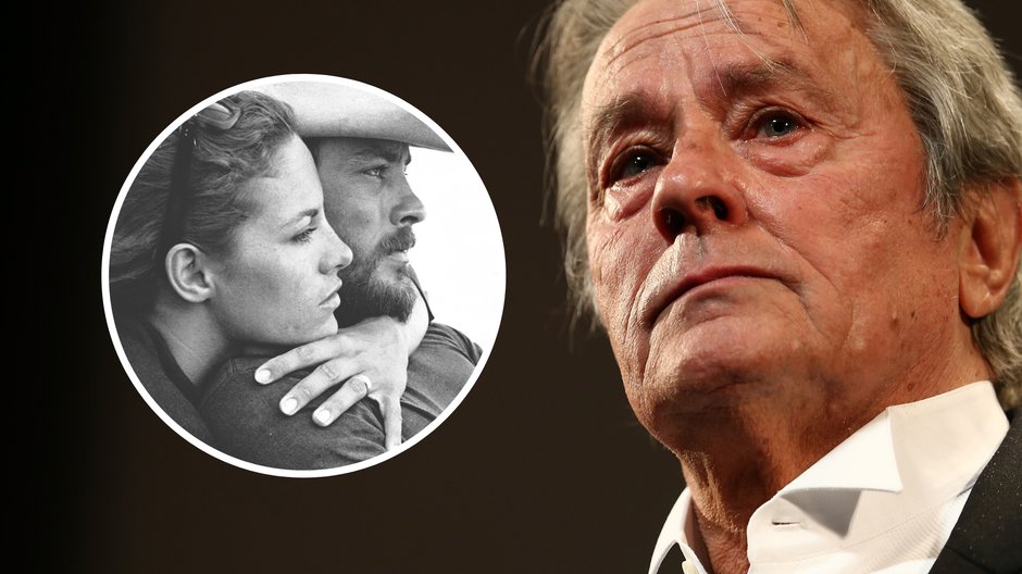 Alain Delon nie pogodził się ze śmiercią pierwszej żony 