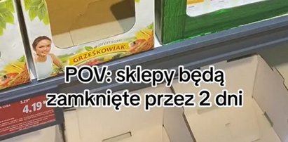 Szaleństwo jak w pandemii! Pokazała, co działo się w Lidlu. Kasjerzy na to...