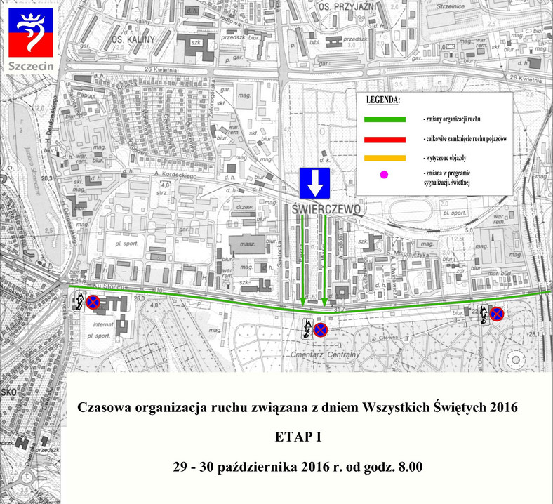 Zmiany w organizacji ruchu