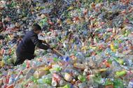 Centrum recyklingu w Hefei, prowincja Anhui, Chiny