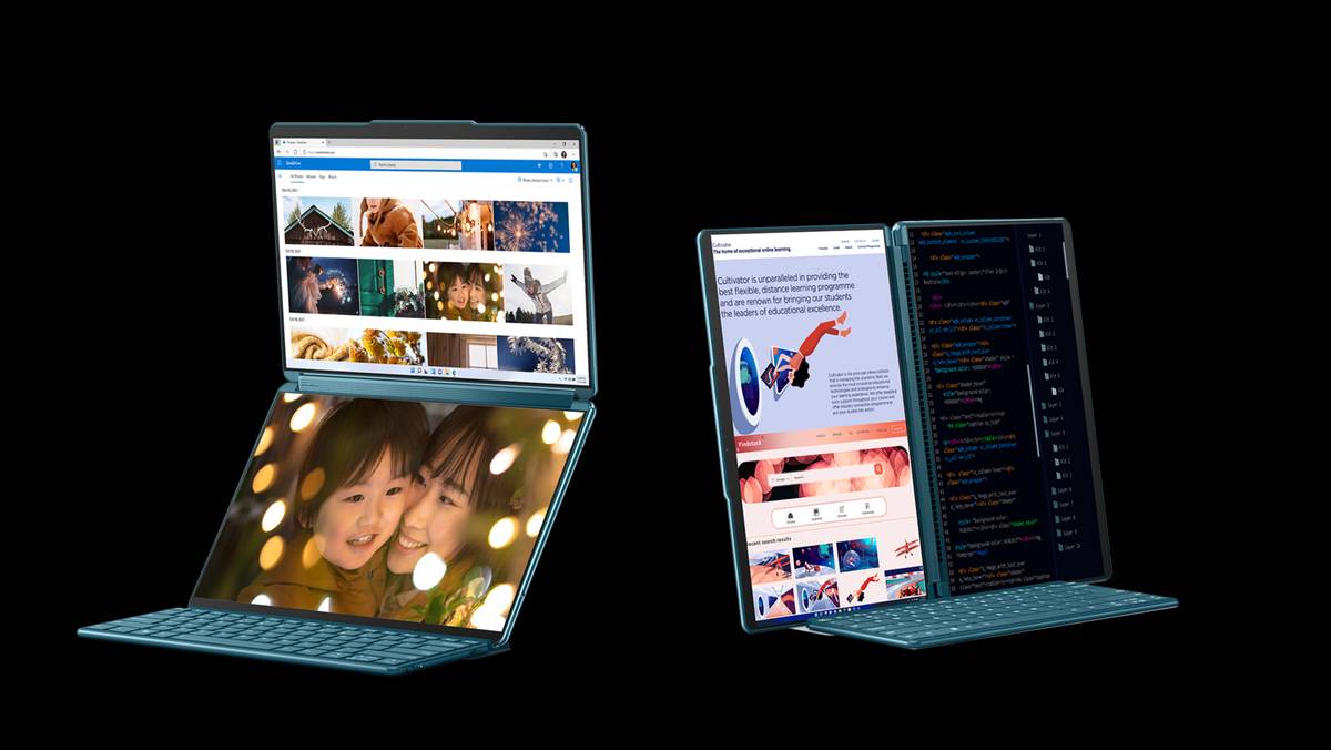 Lenovo Yoga Book 9i to laptop z dwoma ekranami OLED [CES 2023]