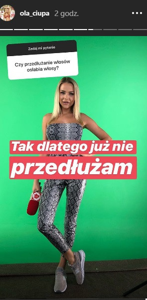 Ola Ciupa na Instagramie