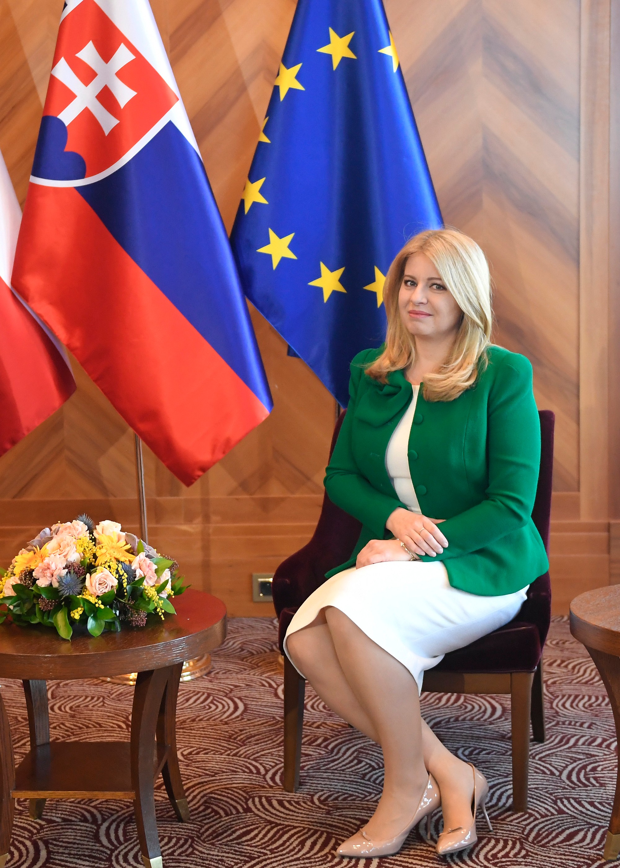 Slovenská prezidentka Zuzana Čaputová.