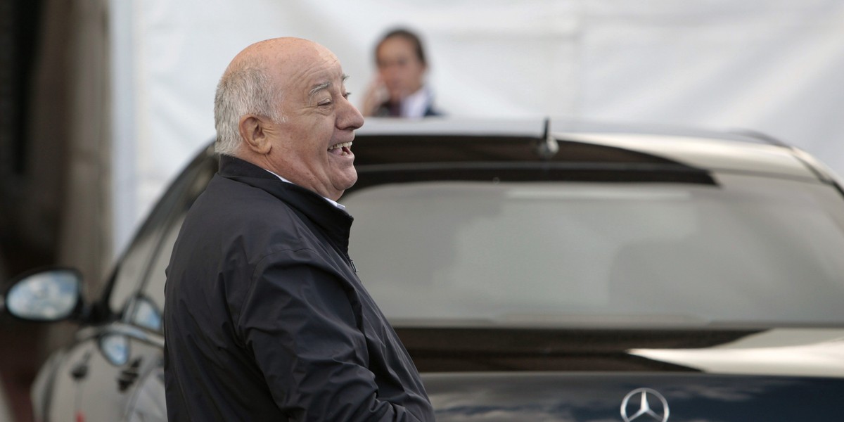 Amancio Ortega, założyciel marki Zara i firmy Inditex. Jego droga do sukcesu nie była łatwa