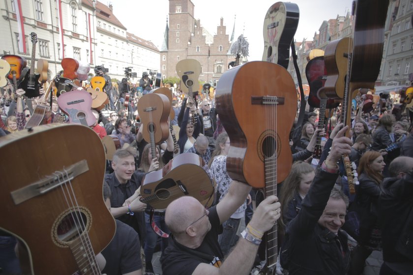 Gitarowy Rekord Guinnessa 2016 we Wrocławiu