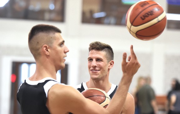 Vanja Marinković i Aleksej Nikolić pred duel sa Olimpijom