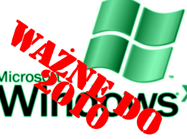 Windows XP w sprzedaży do 2010