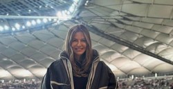 Anna Lewandowska z rodziną kibicowała reprezentacji Polski. Jak się prezentowała? [FOTO]