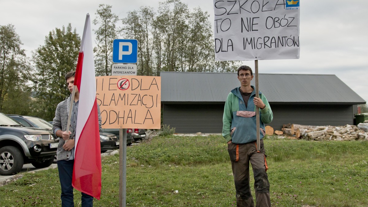 kościelisko protesty uchodźcy