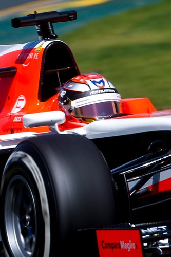 17. Jules Bianchi (Marussia Ferrari) 1.33,486 (29)
