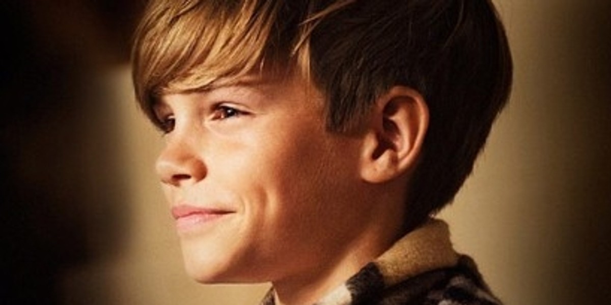 Romeo Beckham dla Burberry