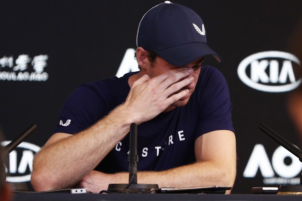 Andy Murray zalał się łzami na konferencji prasowej. "Ból jest zbyt duży"