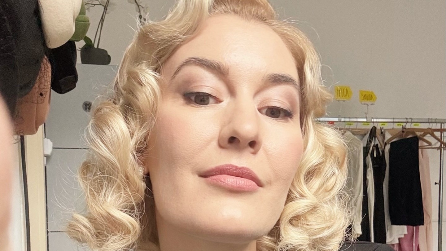 Herečka Jana Majeská.