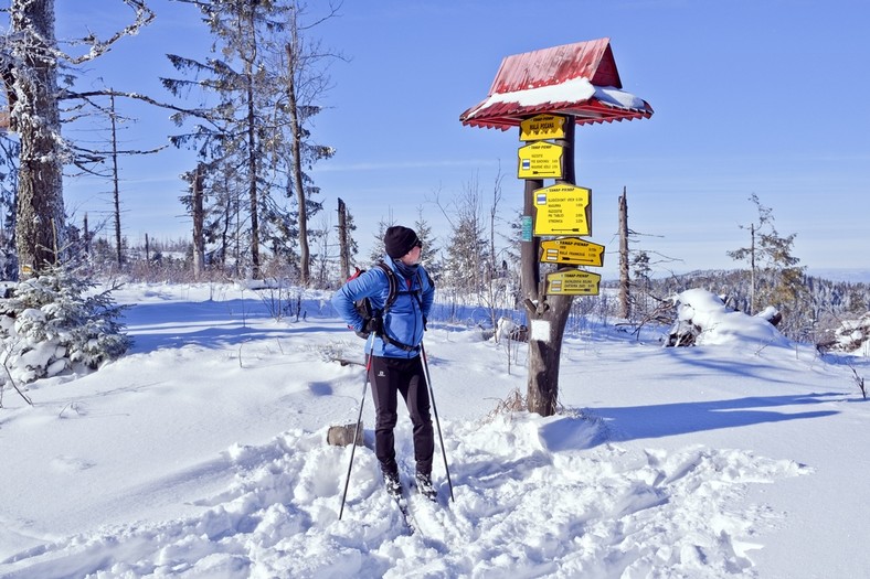 Príslop trasa na granicy parków narodowych