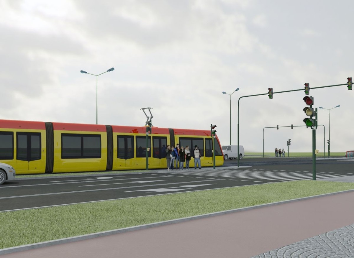 Tramwaj na Tarchomin, źródło: ZTM Warszawa