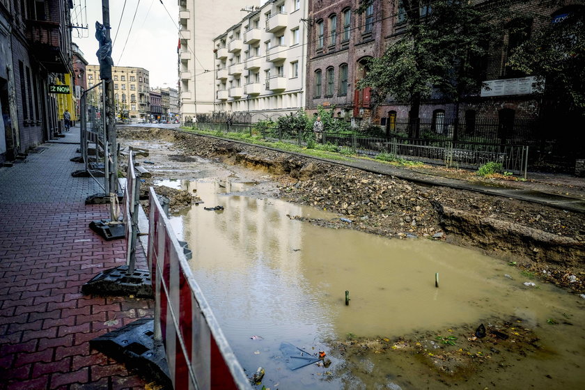 Bytom. Przeciąga się remont ulicy Katowickiej