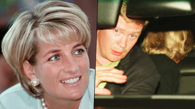 Księżna Diana / Trevor Rees-Jones tuż przed wypadkiem