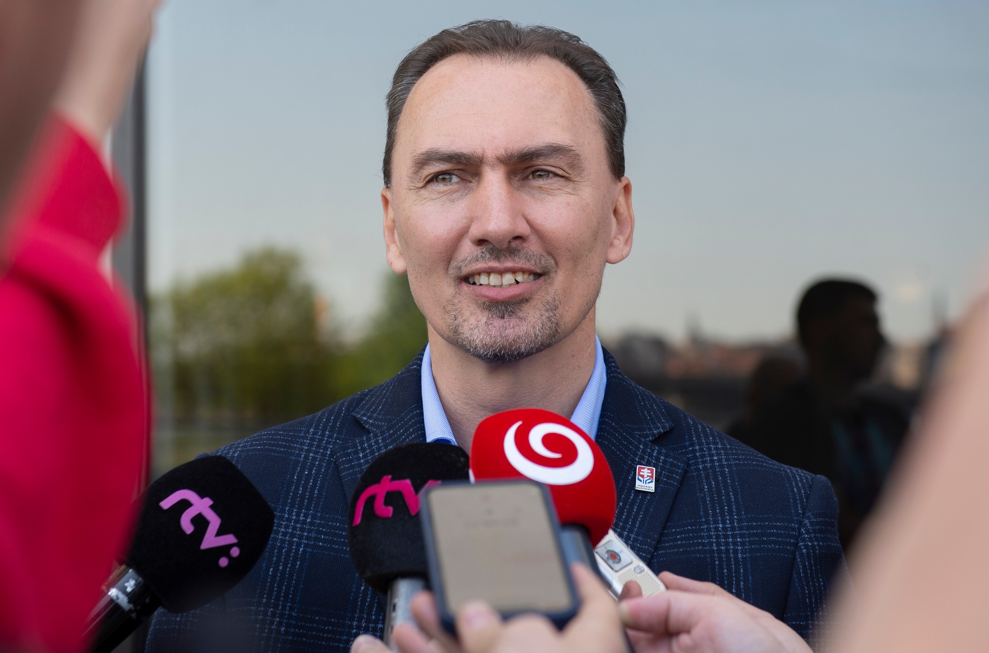 Prezident Slovenského zväzu ľadového hokeja (SZĽH) Miroslav Šatan.
