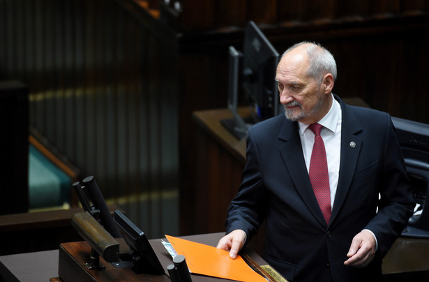 Minister obrony Antoni Macierewicz