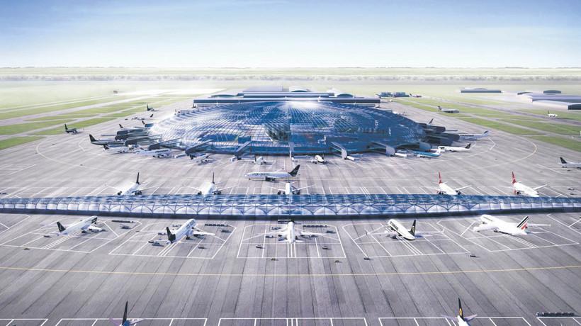 Po 2035 r. będzie można powiększyć terminal CPK do przepustowości 50 mln pasażerów