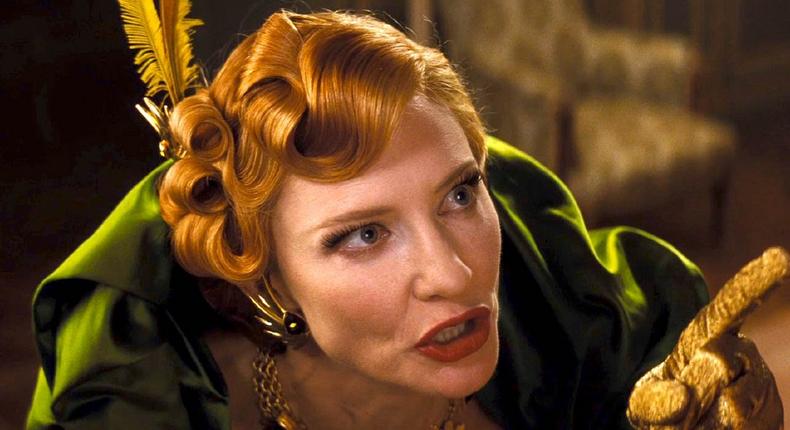 Cate Blanchett plays the role of The Evil Stepmother in Cinderella movie