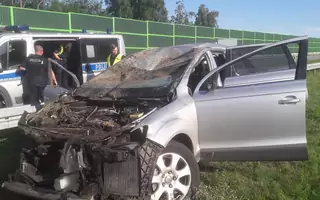 Śmiertelny wypadek na A1, osoby z Audi uciekły